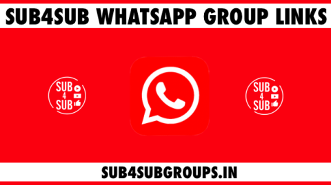 Sub4Sub WhatsApp Group Links List - Sub4SubGroups.in